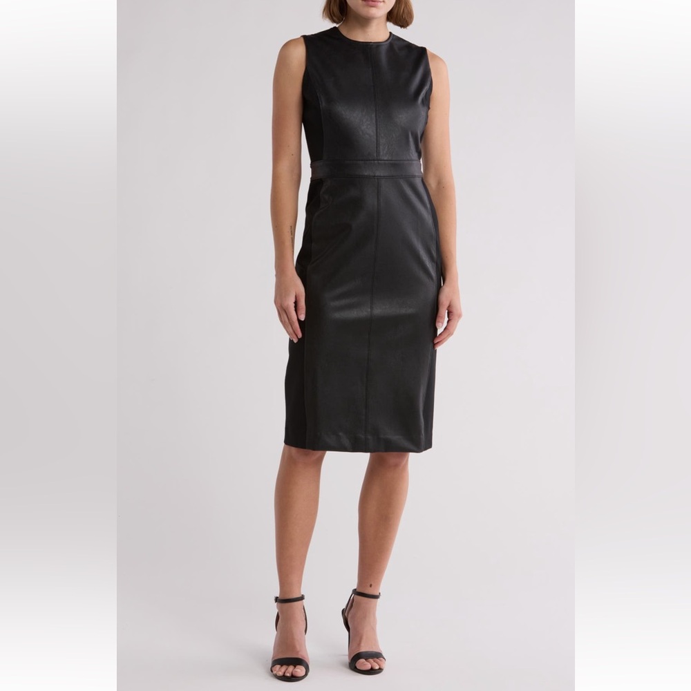 SPANX Black dress Knee-Length Workwear